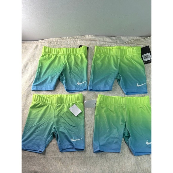 NWT four pairs of Nike biker shorts, size 6 - Picture 4 of 5